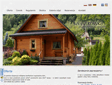 Tablet Screenshot of domek-szczyrk.pl
